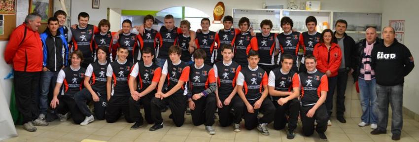 Les cadets de la Saudrune premier de leur poule joueront samedi à Frouzins à 15 heures Photo DDM, F. M.