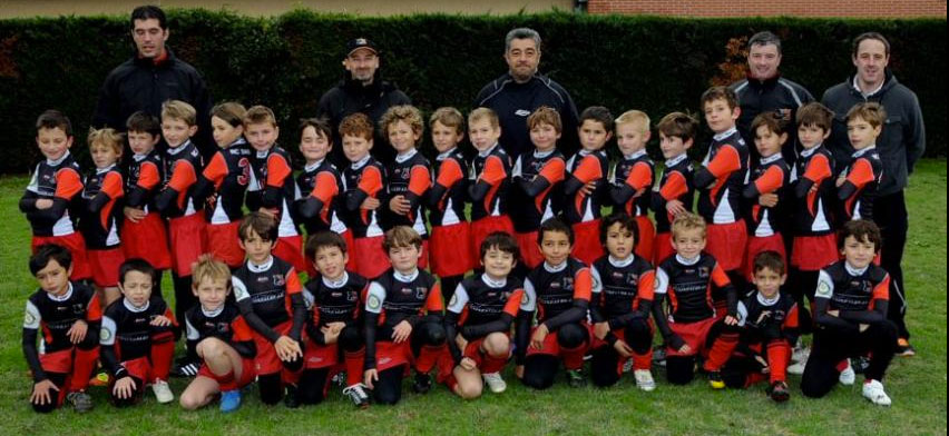 Les U9 du RC Saudrune