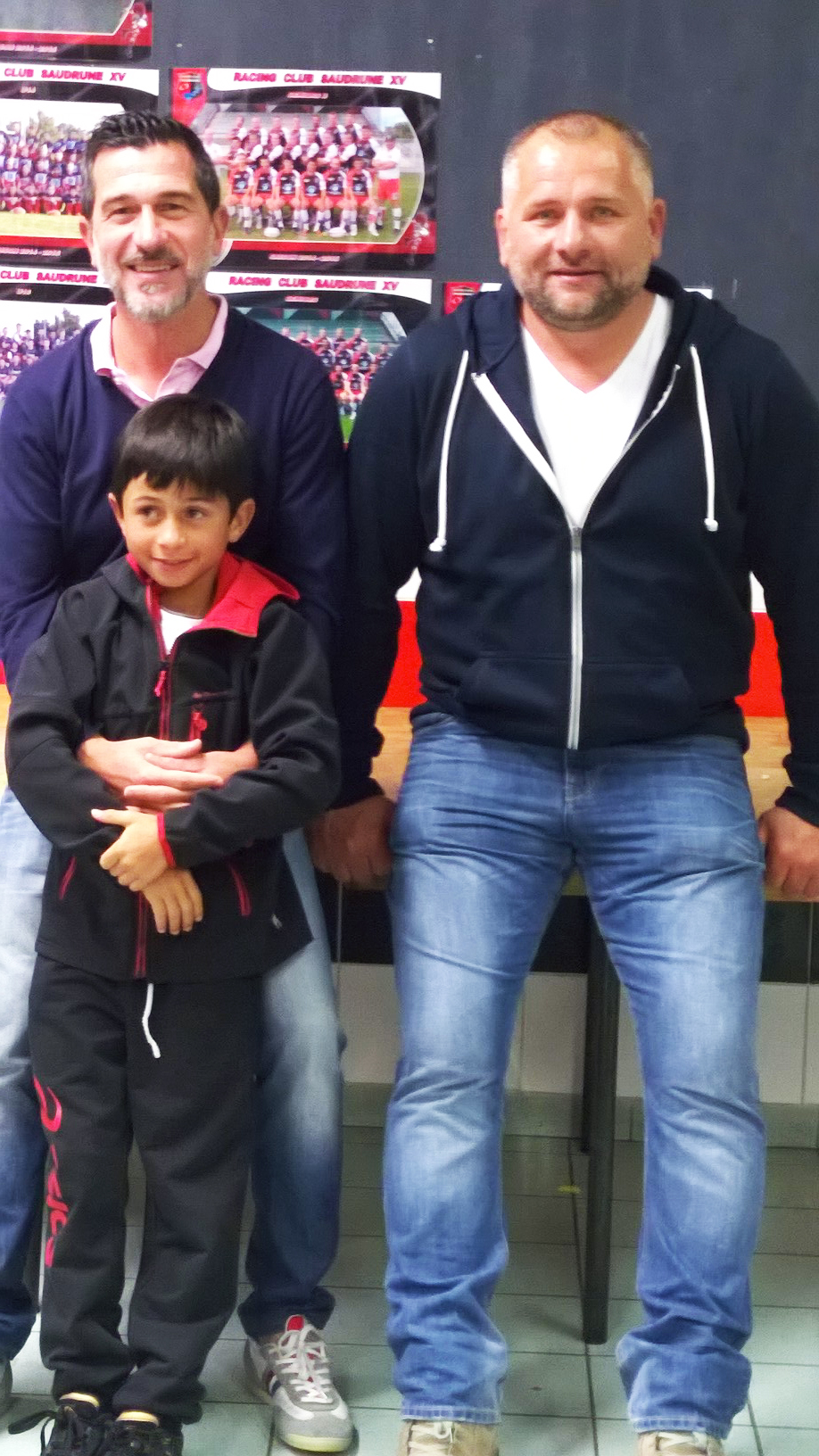 Laurent Brennan et Johnny Perreira