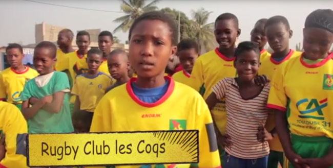 Père noël au rugby 2015 – retour à la saudrune